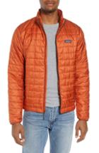 Men's Patagonia 'nano Puff' Water Resistant Jacket, Size - Brown