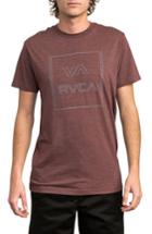 Men's Rvca Pinner All The Way Graphic T-shirt - Burgundy
