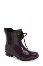 Women's Roma Waterproof Chelsea Rain Boot M - Purple