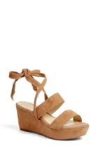 Women's Alexandre Birman Luma Ankle Tie Platform Wedge Sandal