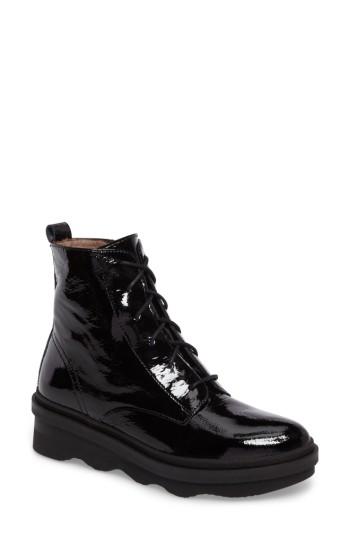 Women's Wonders Platform Bootie .5-6us / 36eu - Black