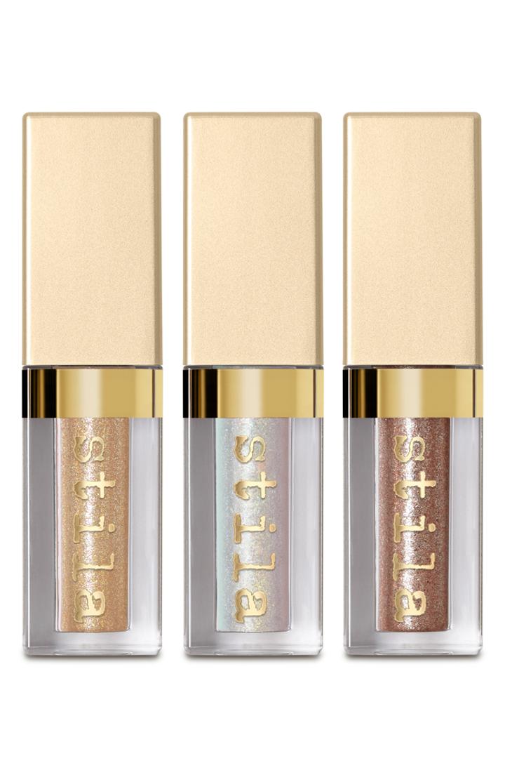Stila 3d Dazzle Glitter & Glow Liquid Eyeshadow Set -