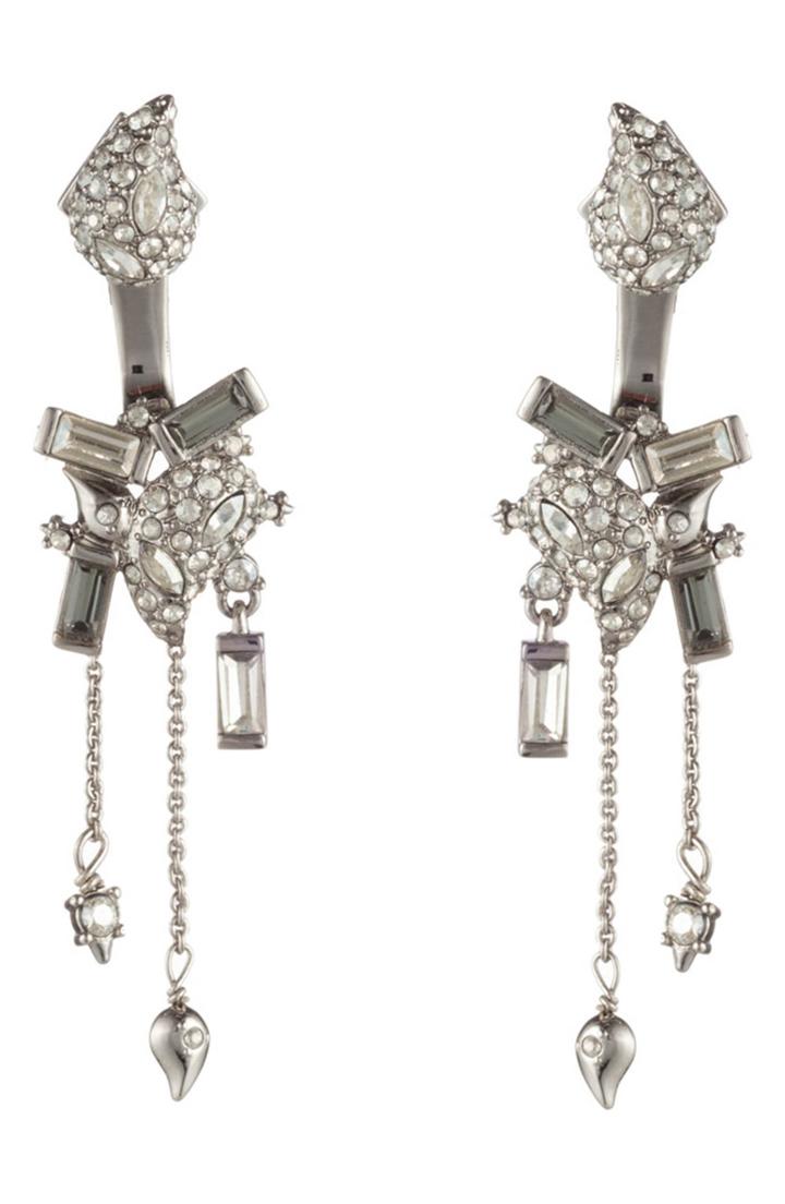 Women's Alexis Bittar Crystal Encrusted Paisley Drop Earrings