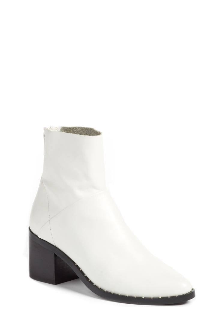 Women's Treasure & Bond Farrah Studded Bootie .5 M - White
