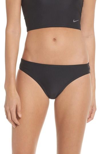 Women's Nike Bikini Bottoms - Black