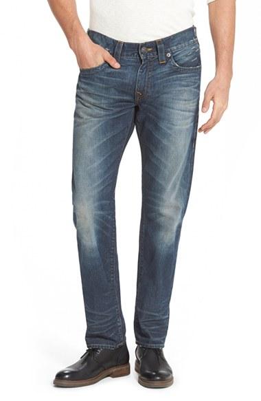 Men's True Religion 'geno' Straight Leg Jeans
