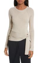 Women's 3.1 Phillip Lim Metallic Side Tie Sweater - Metallic