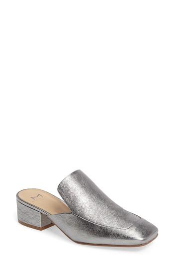 Women's Marc Fisher Ltd Lailey Block Heel Mule M - Grey