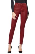 Women's Good American Good Waist Coated High Waist Skinny Jeans