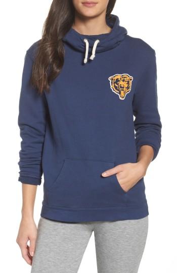 Women's Junk Food Nfl Chicago Bears Sunday Hoodie - Blue
