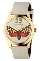 Women's Gucci G-timeless Leather Strap Watch, 37mm