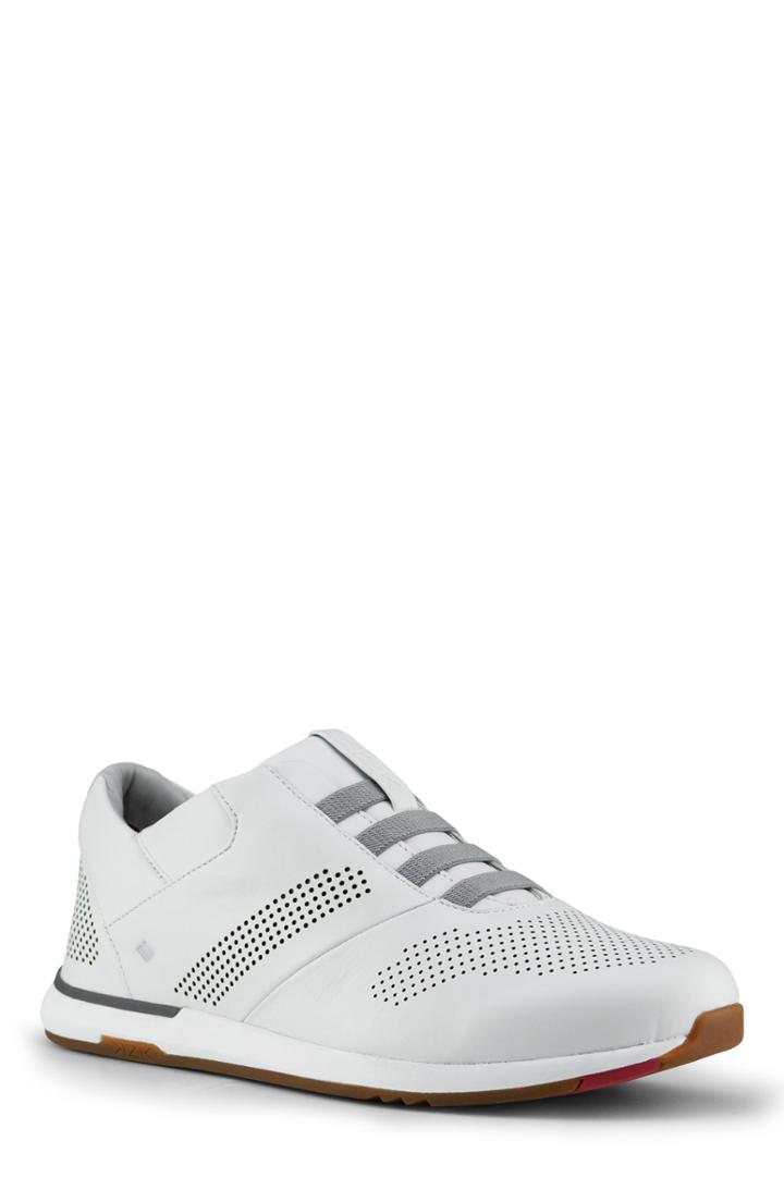 Men's Kizik Boston Slip-on Sneaker M - White