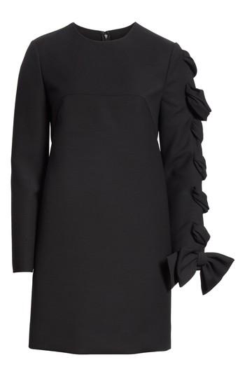 Women's Valentino Very V Lace-up Sleeve Dress