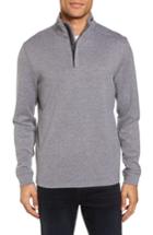 Men's Boss C-piceno Quarter Zip Fleece Pullover