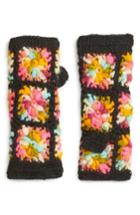 Women's Nirvanna Designs Flower Crochet Hand Warmers