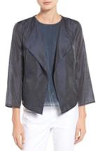 Women's Nic+zoe Silk Party Jacket - Blue