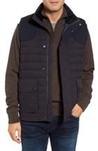 Men's Barbour Bradford Baffle Quilt Vest, Size - Blue