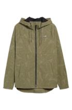Men's Hurley Protect Stretch Hooded Jacket, Size - Green