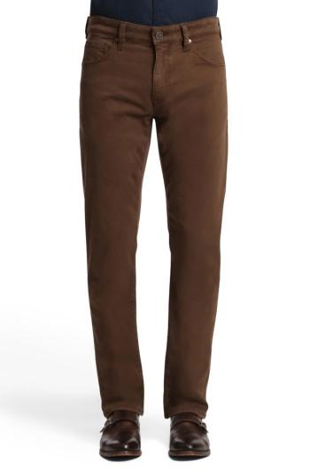 Men's 34 Heritage Courage Straight Leg Twill Pants X 30 - Brown