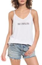 Women's Obey New Times Graphic Tank - White