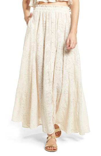 Women's Tularosa Stella Maxi Skirt - Ivory