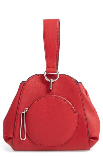 Danielle Nicole Theo Faux Leather Crossbody Bag - Red