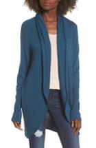 Women's Leith Easy Circle Cardigan, Size - Blue
