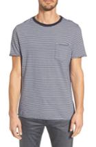 Men's Ag Anders Slim Pocket Crew Tee, Size - Blue
