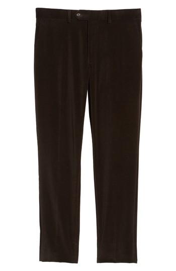 Men's Todd Snyder White Label Sutton Flat Front Stretch Cotton Corduroy Trousers