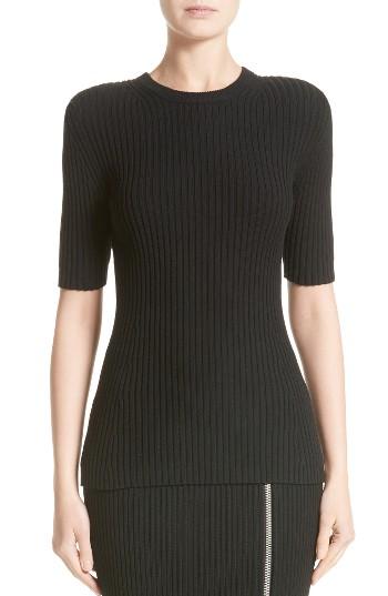 Women's Michael Kors Rib Knit Wool Blend Sweater