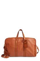 Sole Society Doxin Faux Leather Duffel Bag - Brown