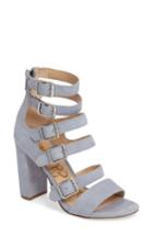Women's Sam Edelman Yasmina Buckle Strap Gladiator Sandal M - Blue