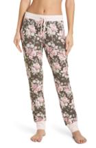 Women's Splendid Crop Print Pajama Pants - Green