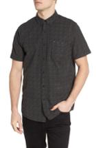 Men's Rip Curl Northern Short Sleeve Shirt - Black