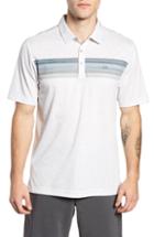 Men's Travis Mathew Mindsurfing Pique Polo, Size - Grey