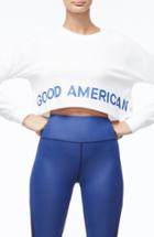 Women's Good American Crop Sweatshirt