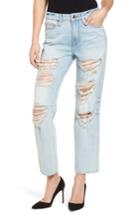 Women's Good American Good Straight Pearls High Waist Jeans - Blue