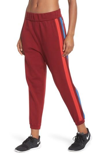 Women's Lndr Mischief Organic Cotton Track Pants - Red
