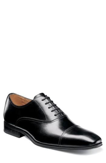 Men's Florsheim Corbetta Cap Toe Oxford D - Black