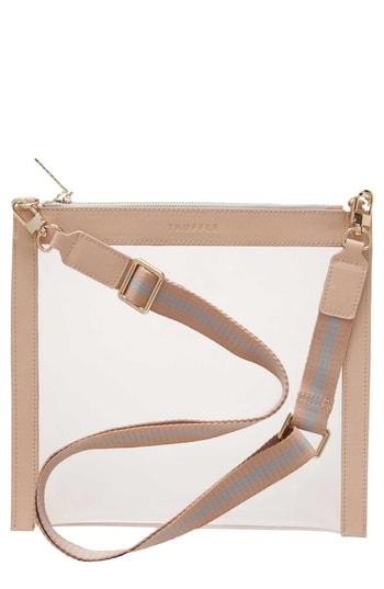 Truffle Clarity See Through Crossbody Bag - Pink