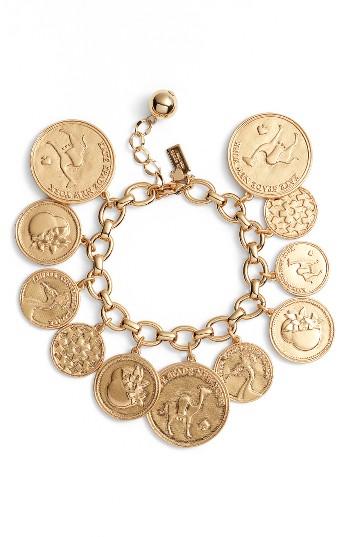 Women's Kate Spade New York Flip A Coin Bracelet