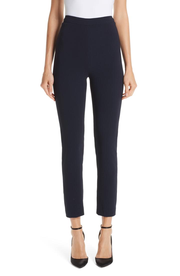 Women's Brandon Maxwell Cigarette Pants - Blue
