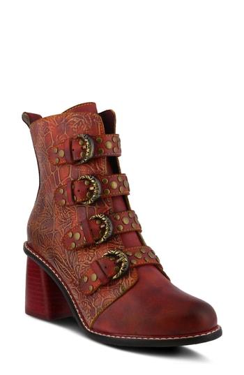 Women's L'artiste Wonderland Bootie .5-10us / 41eu - Red