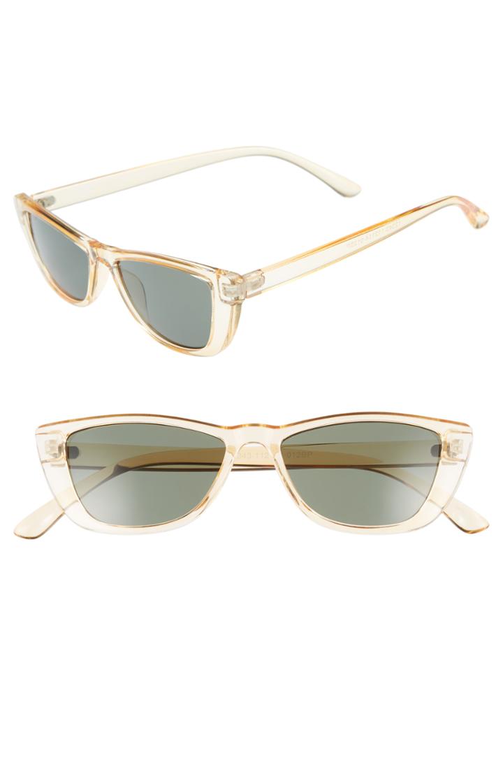 Women's Bp. 49mm Flat Top Rectangular Sunglasses -
