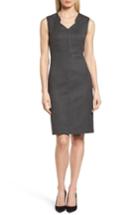 Women's Boss Dokysa Stretch Wool Sheath Dress R - Black