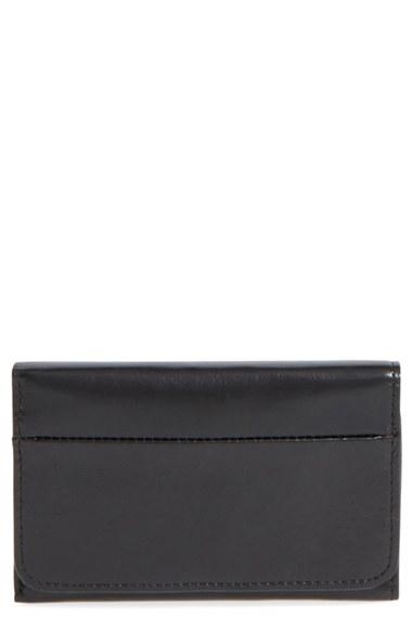 Women's Hobo 'jill' Trifold Wallet - Black