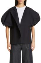Women's Sofie D'hoore Clock Puff Sleeve Jacket Us / 34 Fr - Black