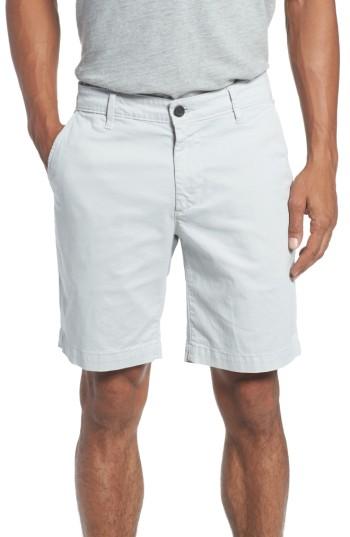 Men's Ag Wanderer Modern Slim Fit Print Twill Shorts - White