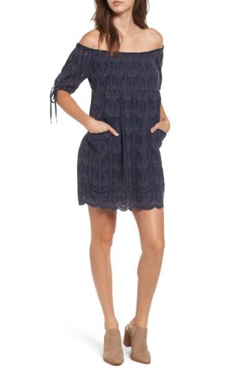 Women's Tularosa Quinn Off The Shoulder Dress - Blue
