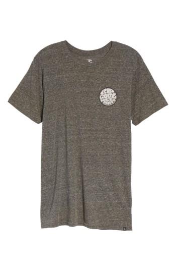 Men's Rip Curl The Wettie Slubbed Logo Graphic T-shirt - Black